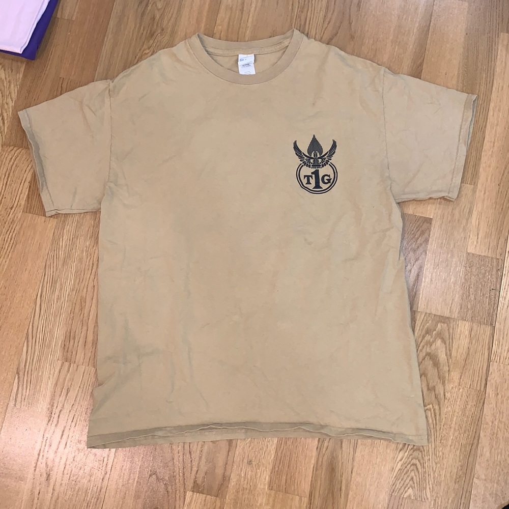 Tan T-shirt